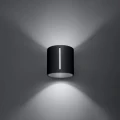 Lampa ścienna INEZ czarna kinkiet SL.0353 SOLLUX LIGHTING