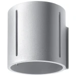 Lampa ścienna INEZ szara kinkiet SL.0354 SOLLUX LIGHTING