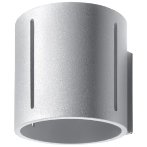 Lampa ścienna INEZ szara kinkiet SL.0354 SOLLUX LIGHTING