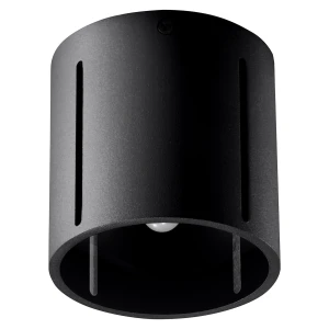 Lampa sufitowa INEZ czarna plafon SL.0356 SOLLUX LIGHTING