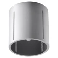 Lampa sufitowa INEZ szara plafon SL.0357 SOLLUX LIGHTING