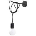 Lampa ścienna EDISON czarna kinkiet SL.0373 SOLLUX LIGHTING