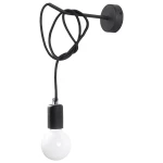 Lampa ścienna EDISON czarna kinkiet SL.0373 SOLLUX LIGHTING