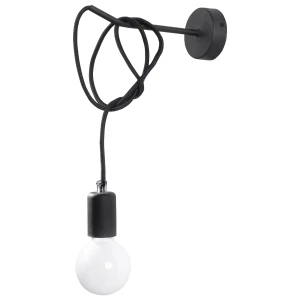 Lampa ścienna EDISON czarna kinkiet SL.0373 SOLLUX LIGHTING