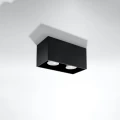 Lampa sufitowa QUAD MAXI czarna plafon SL.0381 SOLLUX LIGHTING