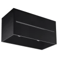 Lampa sufitowa LOBO MAXI czarna plafon SL.0384 SOLLUX LIGHTING