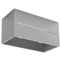 Lampa sufitowa LOBO MAXI szara plafon SL.0385 SOLLUX LIGHTING