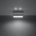 Lampa sufitowa LOBO MAXI szara plafon SL.0385 SOLLUX LIGHTING