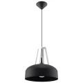 Lampa wisząca CASCO czarna/biała zwis SL.0389 SOLLUX LIGHTING