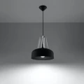 Lampa wisząca CASCO czarna/biała zwis SL.0389 SOLLUX LIGHTING