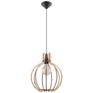 Lampa wisząca ARANCIA naturalne drewno zwis SL.0391 SOLLUX LIGHTING