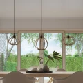 Lampa wisząca ARANCIA naturalne drewno zwis SL.0391 SOLLUX LIGHTING