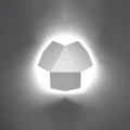 Lampa ścienna TRE biała kinkiet SL.0424 SOLLUX LIGHTING