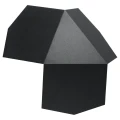 Lampa ścienna TRE czarna kinkiet SL.0425 SOLLUX LIGHTING