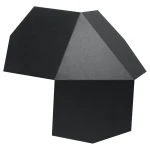 Lampa ścienna TRE czarna kinkiet SL.0425 SOLLUX LIGHTING