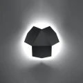 Lampa ścienna TRE czarna kinkiet SL.0425 SOLLUX LIGHTING