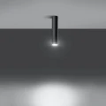 Lampa sufitowa LAGOS 30 czarna plafon SL.0436 SOLLUX LIGHTING
