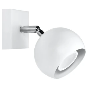 Lampa ścienna OCULARE biała kinkiet SL.0437 SOLLUX LIGHTING