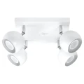 Lampa sufitowa OCULARE 4 biała plafon SL.0440 SOLLUX LIGHTING