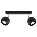 Lampa sufitowa OCULARE 2 czarna plafon SL.0444 SOLLUX LIGHTING