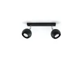 Lampa sufitowa OCULARE 2 czarna plafon SL.0444 SOLLUX LIGHTING