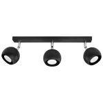 Lampa sufitowa OCULARE 3 czarna plafon SL.0445 SOLLUX LIGHTING