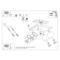 Lampa sufitowa OCULARE 4 czarna plafon SL.0446 SOLLUX LIGHTING
