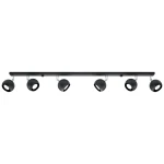 Lampa sufitowa OCULARE 6L czarna plafon SL.0448 SOLLUX LIGHTING