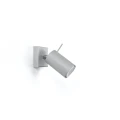 Lampa ścienna RING 1 szara kinkiet SL.0449 SOLLUX LIGHTING