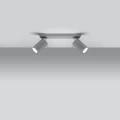 Lampa sufitowa RING 2 szara plafon SL.0450 SOLLUX LIGHTING