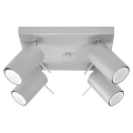 Lampa sufitowa RING 4 szara plafon SL.0452 SOLLUX LIGHTING