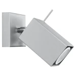 Lampa ścienna MERIDA 1 szara kinkiet SL.0455 SOLLUX LIGHTING