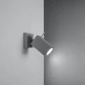 Lampa ścienna MERIDA 1 szara kinkiet SL.0455 SOLLUX LIGHTING