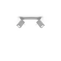 Lampa sufitowa MERIDA 2 szara plafon SL.0456 SOLLUX LIGHTING