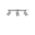 Lampa sufitowa MERIDA 3 szara plafon SL.0457 SOLLUX LIGHTING