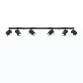 Lampa sufitowa MERIDA 6L czarna plafon SL.0460 SOLLUX LIGHTING