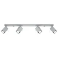 Lampa sufitowa MERIDA 4L szara plafon SL.0461 SOLLUX LIGHTING