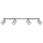 Lampa sufitowa MERIDA 4L szara plafon SL.0461 SOLLUX LIGHTING