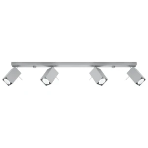 Lampa sufitowa MERIDA 4L szara plafon SL.0461 SOLLUX LIGHTING