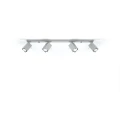 Lampa sufitowa MERIDA 4L szara plafon SL.0461 SOLLUX LIGHTING