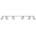 Lampa sufitowa MERIDA 6L szara plafon SL.0462 SOLLUX LIGHTING