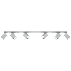 Lampa sufitowa MERIDA 6L szara plafon SL.0462 SOLLUX LIGHTING