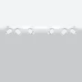 Lampa sufitowa MERIDA 6L biała plafon SL.0464 SOLLUX LIGHTING