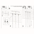 Lampa wisząca PASTELO 3 biała zwis SL.0466 SOLLUX LIGHTING