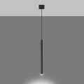 Lampa wisząca PASTELO 1 czarna zwis SL.0469 SOLLUX LIGHTING