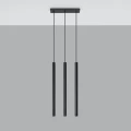 Lampa wisząca PASTELO 3 czarna zwis SL.0470 SOLLUX LIGHTING