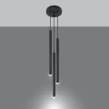 Lampa wisząca PASTELO 3P czarna zwis SL.0471 SOLLUX LIGHTING