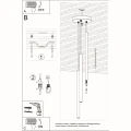 Lampa wisząca PASTELO 3P czarna zwis SL.0471 SOLLUX LIGHTING
