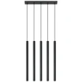 Lampa wisząca PASTELO 5 czarna zwis SL.0472 SOLLUX LIGHTING