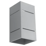 Lampa ścienna BLOCCO szara kinkiet SL.0479 SOLLUX LIGHTING